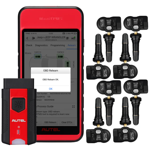 Autel ITS600 MaxiTPMS Tablet Kit with 20 Sensors