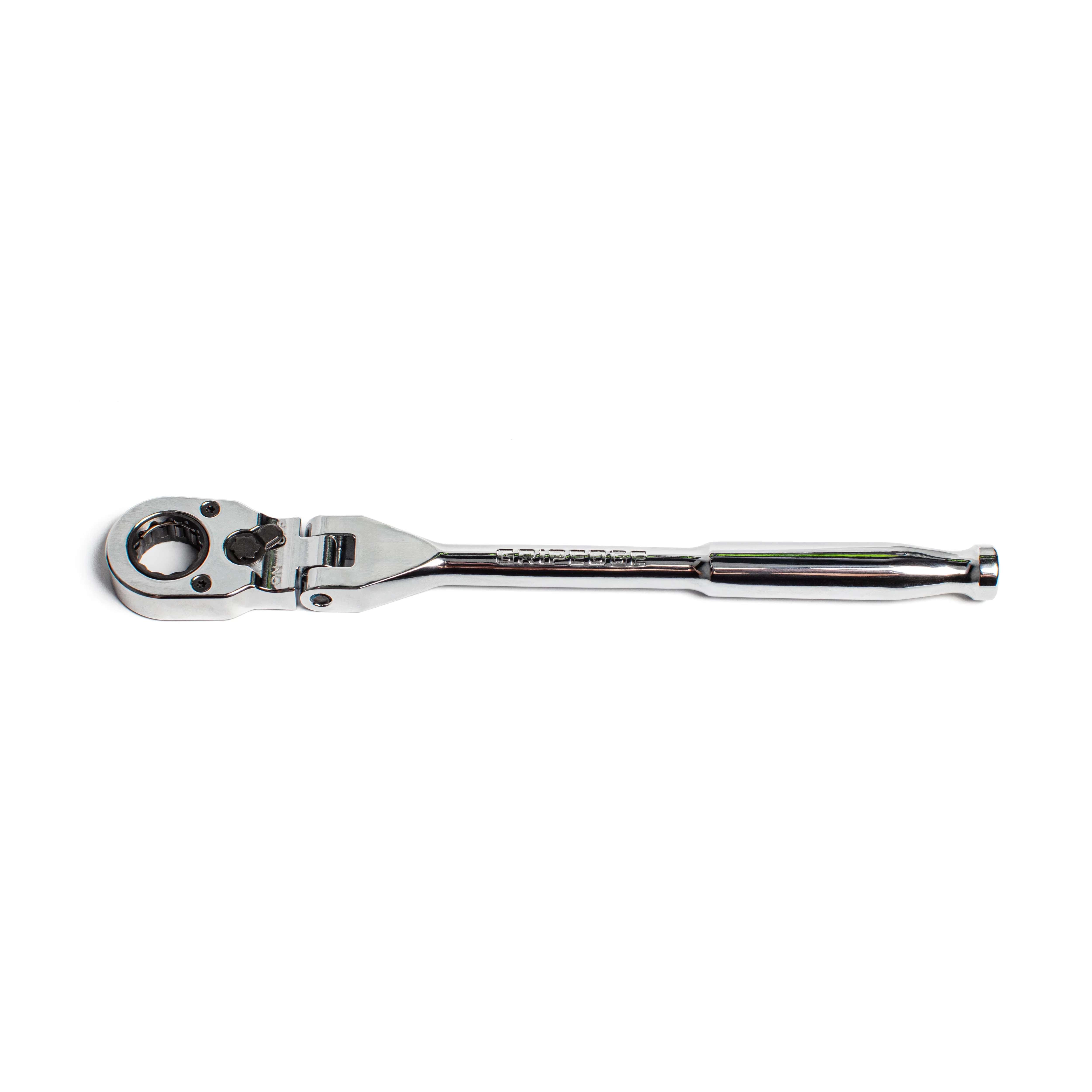 GripEdge 1/4" Drive Standard Flex Head 7/16 Hex Low Profile Dual Action Driver Ratchet - New Product - Image 7