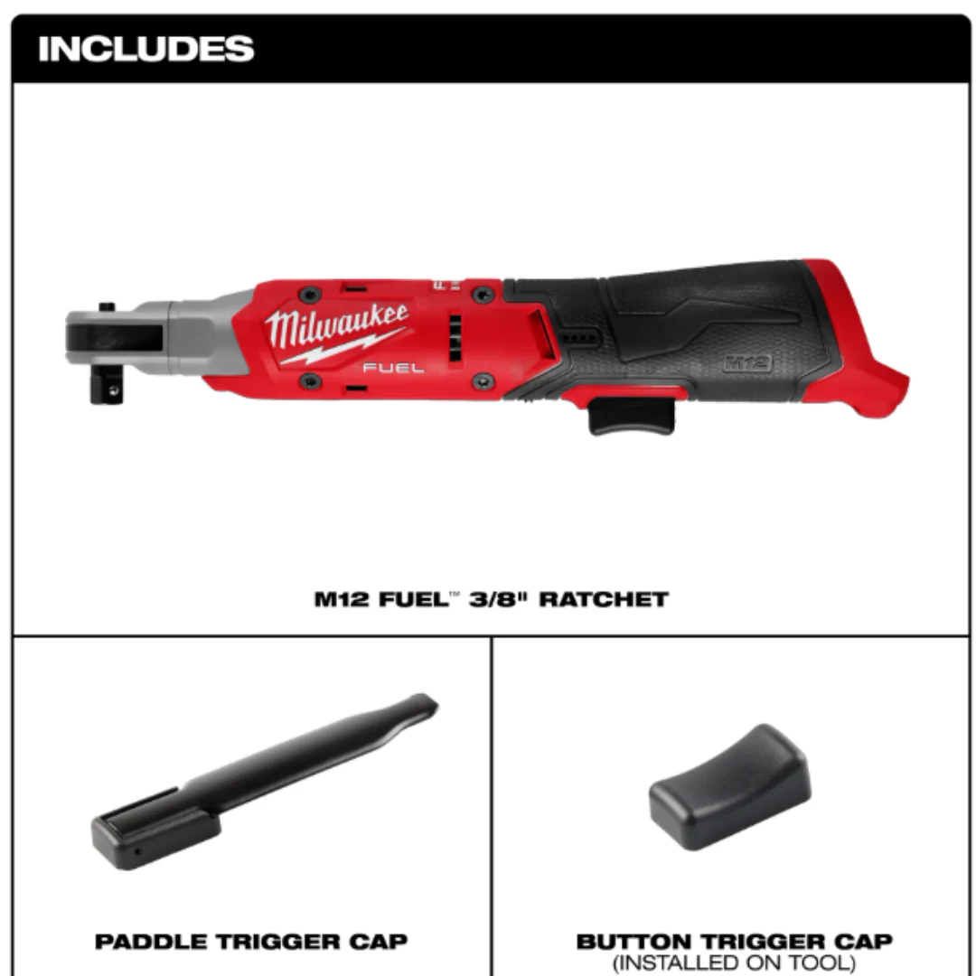 M12 Fuel 3/8" Ratchet 3053-20 - Image 5