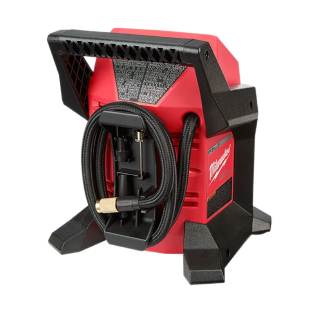 Milwaukee M12 Gen 2 3/8" Stubby Impact Kit with Free Tire Inflator - Image 4