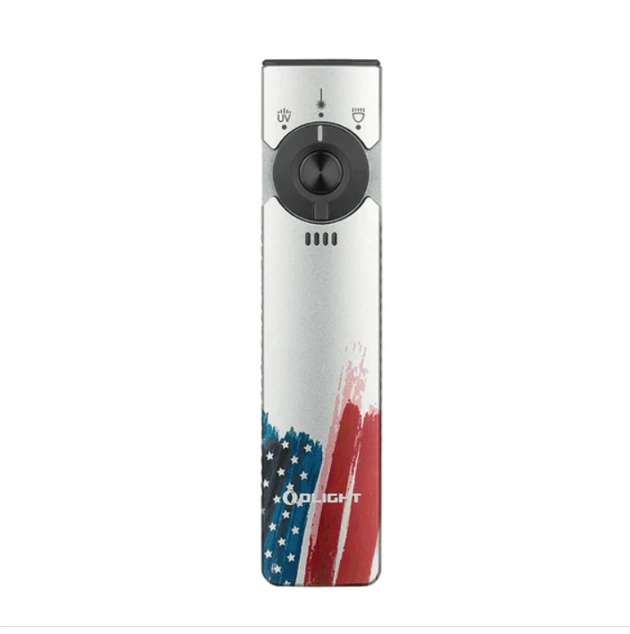 Olight Arkfeld Pro Flat EDC Flashlight with LED Light UV and Laser - Image 9