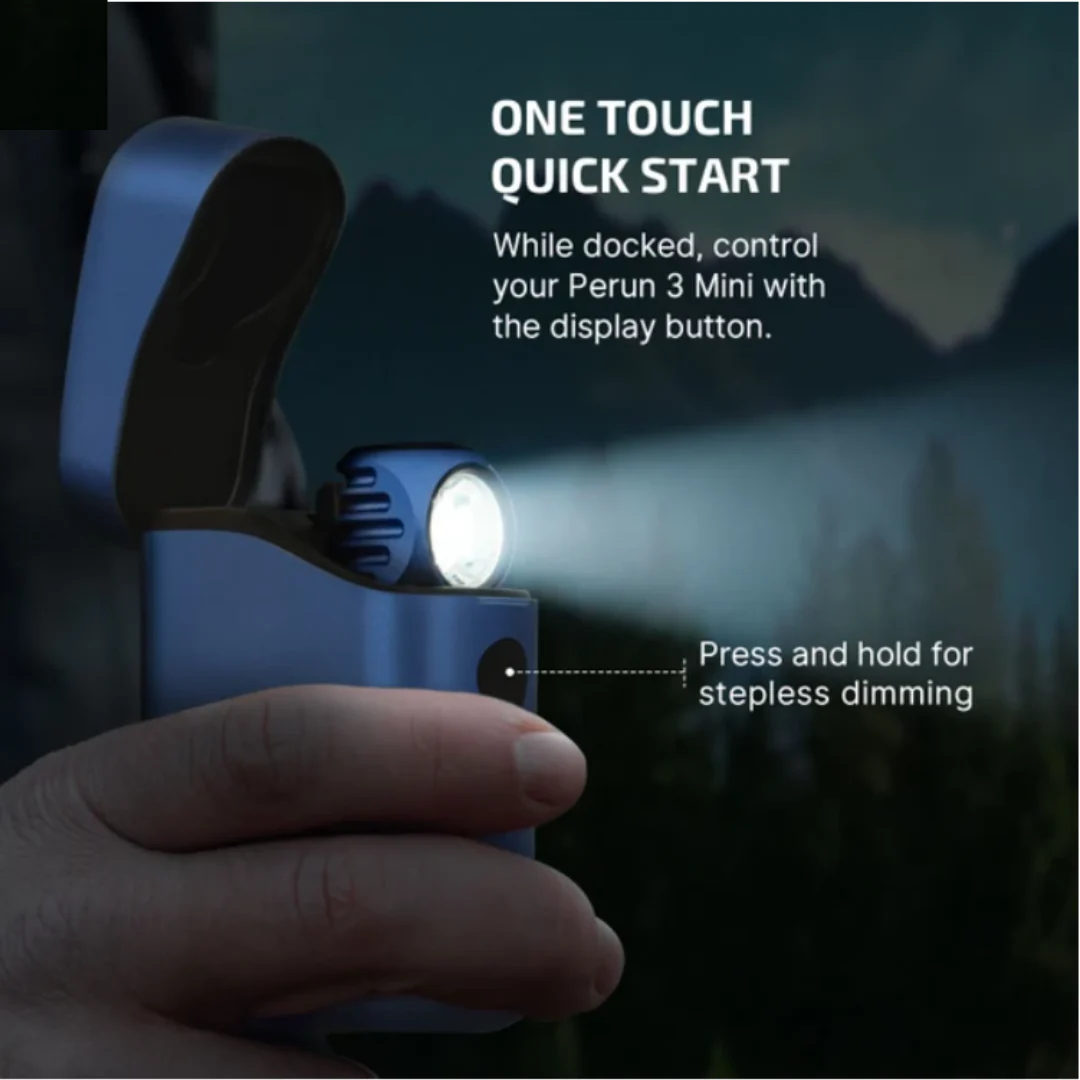 Olight Perun 3 Mini Headlamp & Flashlight with Red and White Light - Image 4