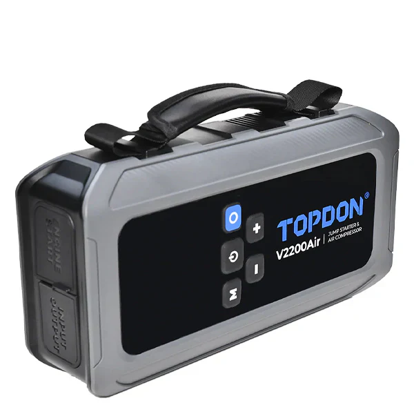 TOPDON 2-in-1 2200 Peak Amp Jump Starter & Tire Inflator - Image 2