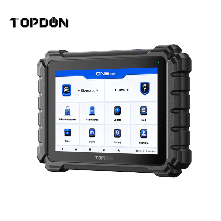 TOPDON TDONEPLUS 10.1" Professional Advanced Automotive Diagnostic Scan Tool with J2534 ECU Programmer - Image 6